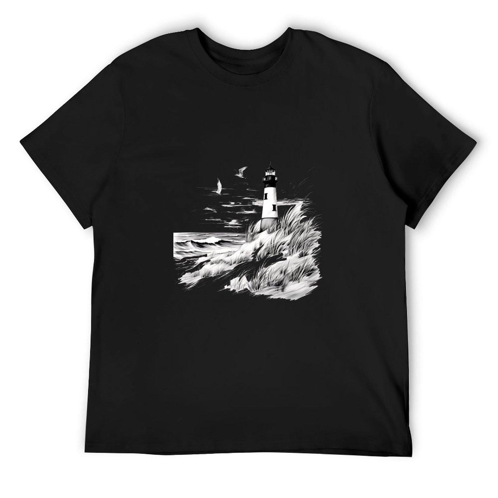 lighthouse T-Shirt hippie clothes korean fashion plus sizes mens funny t shirts 4XL
lighthouse T-Shirt hippie clothes korean fashion plus sizes mens funny t shirts 4XL