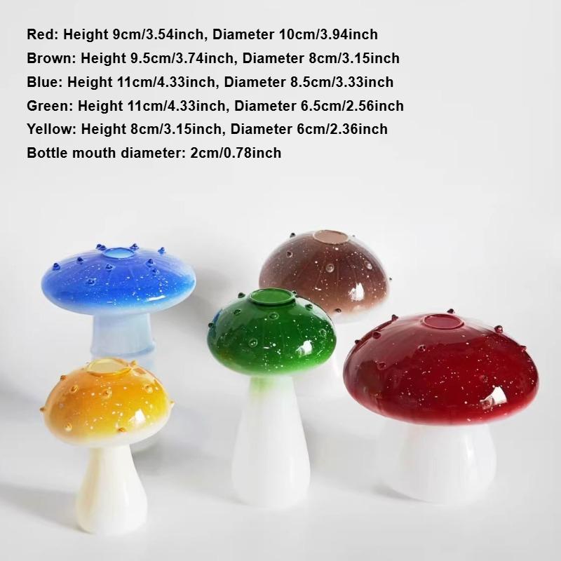 Nordic Ins Style Mushroom Shaped Mini Vase Ornament Glass Container Aromatherapy Bottle Living Room Bedroom Desktop Decoration
Nordic Ins Style Mushroom Shaped Mini Vase Ornament Glass Container Aromatherapy Bottle Living Room Bedroom Desktop Decoration