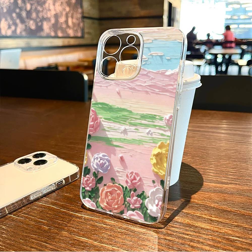 Soft-color three-dimensional flower oil painting Phone Case For iPhone17,16,15,14,13,12,11 Plus,Pro Max Soft Transparent Cover iPhone12
Soft-color three-dimensional flower oil painting Phone Case For iPhone17,16,15,14,13,12,11 Plus,Pro Max Soft Transparent Cover iPhone12