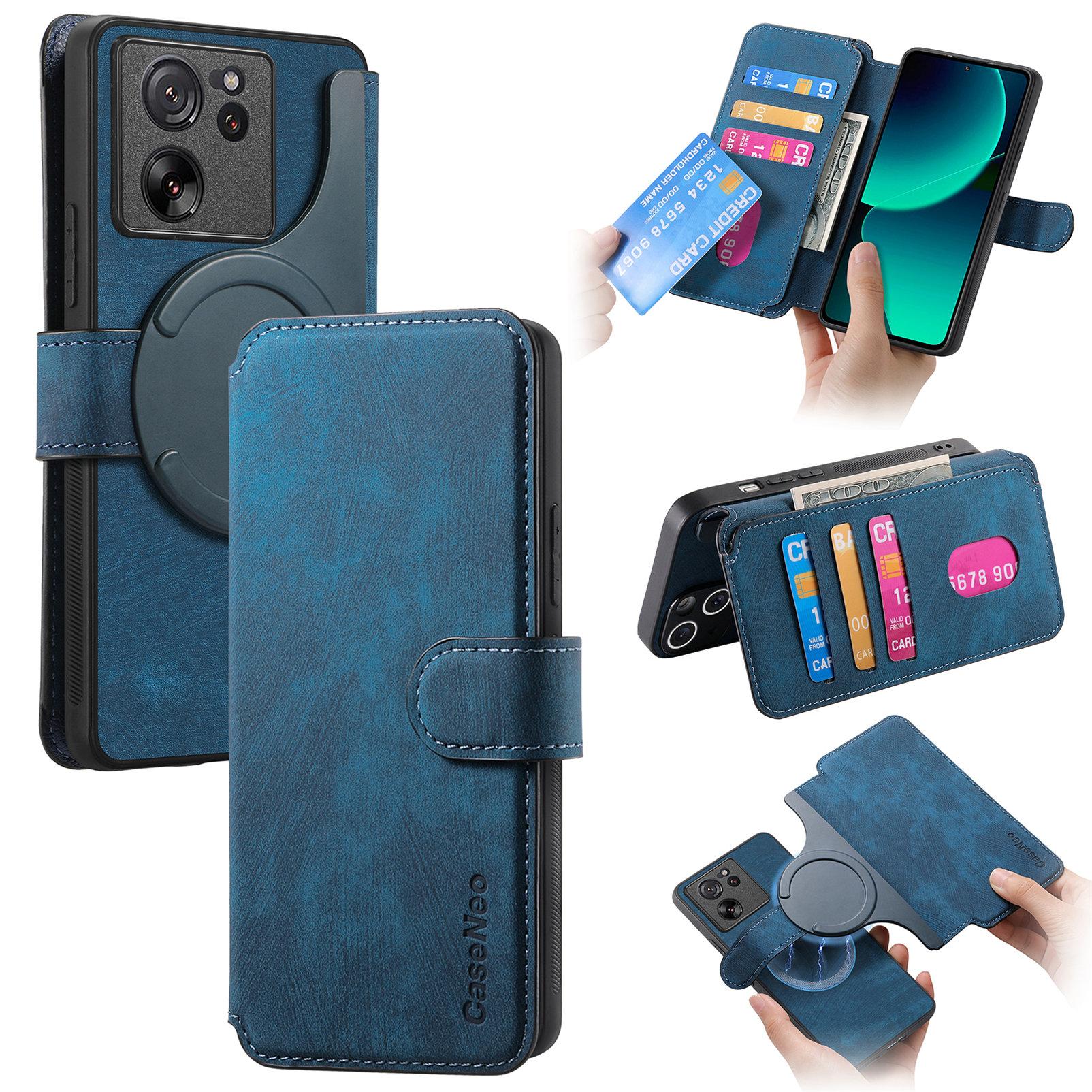 For Xiaomi 13T Magnetic Case CASENEO Detachable Leather Phone Wallet Cover Dark Blue
For Xiaomi 13T Magnetic Case CASENEO Detachable Leather Phone Wallet Cover Dark Blue