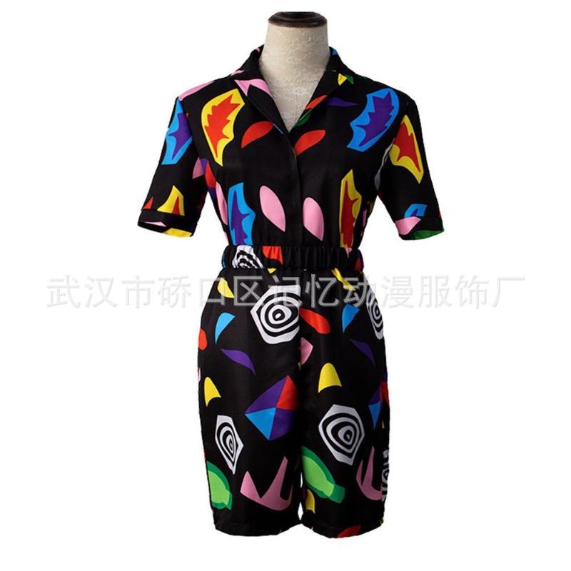 Spot Halloween cosplay Stranger Things jumpsuit, costume D print women s short-sleeved skirt XS
Spot Halloween cosplay Stranger Things jumpsuit, costume D print women s short-sleeved skirt XS