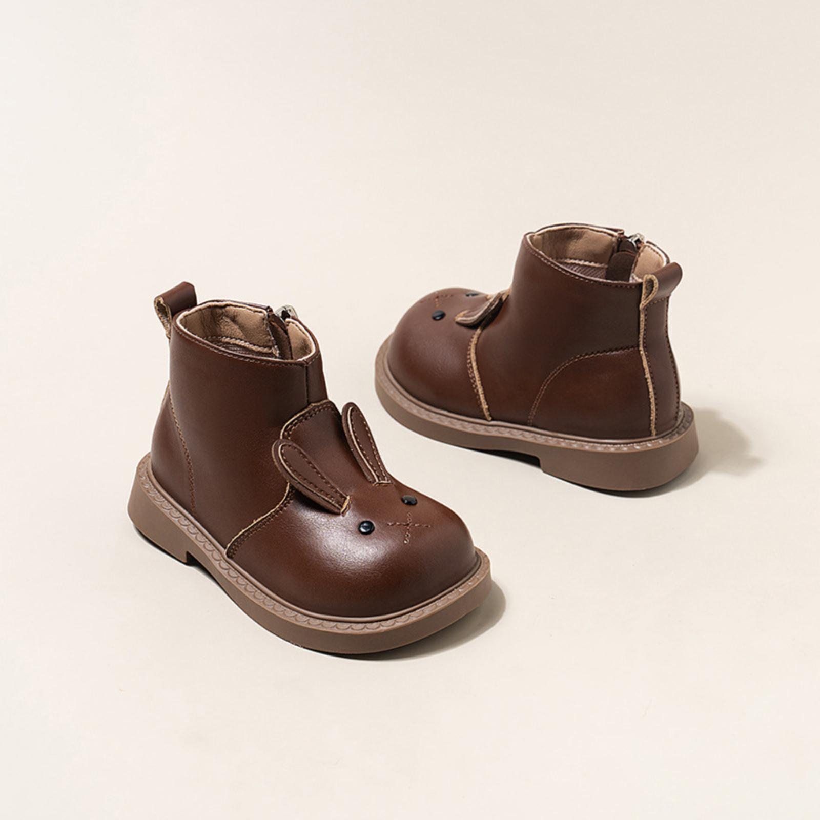 Children s Girls Boots Flat Non-round Toe Side Zipper Boots Comfortable Cartoon Children s Short Boots 15 коричневый
Children s Girls Boots Flat Non-round Toe Side Zipper Boots Comfortable Cartoon Children s Short Boots 15 коричневый