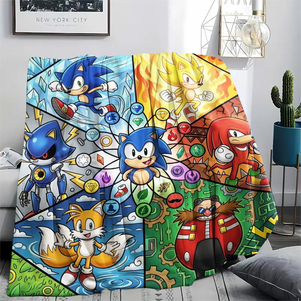 Hedgehog Sonic Print Flannel Blanket, Ultra Soft High Quality All Seasons Warm Throw, Home Decor Cozy Blanket, Perfect Christmas Gift 80cm x 120cm
Hedgehog Sonic Print Flannel Blanket, Ultra Soft High Quality All Seasons Warm Throw, Home Decor Cozy Blanket, Perfect Christmas Gift 80cm x 120cm