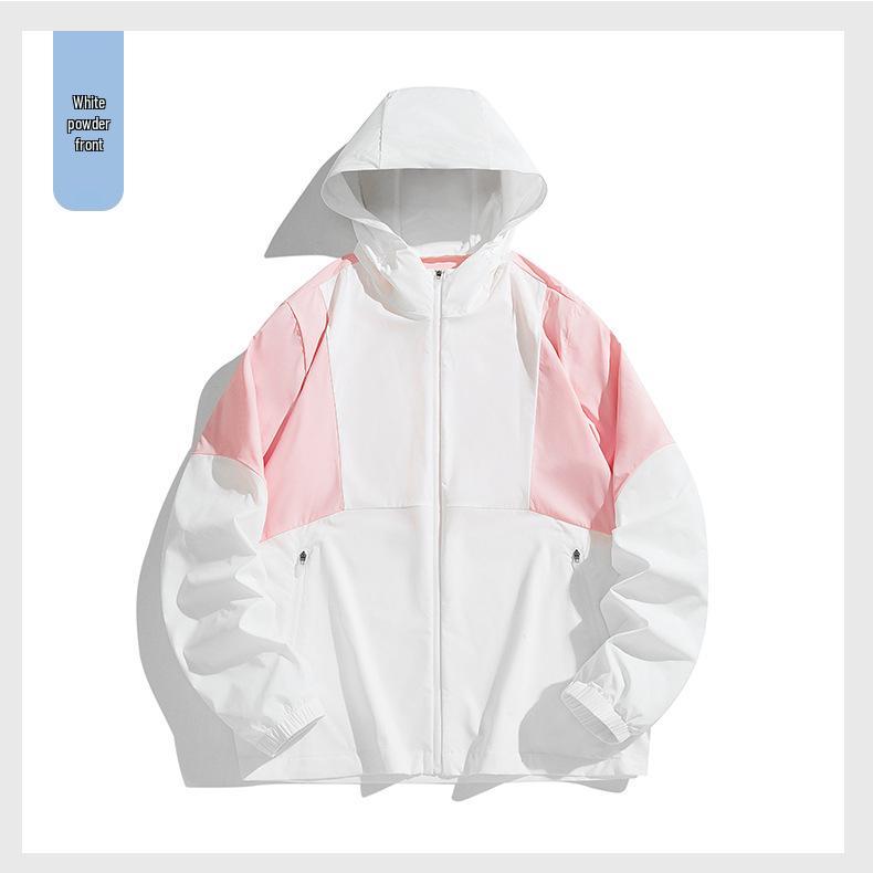 Оригинальная пряжа UPF50+ Охлаждающий ледяной шелк Цветной блок Куртка с капюшоном для защиты от солнца для мужчин и женщин S розовый/белый
Оригинальная пряжа UPF50+ Охлаждающий ледяной шелк Цветной блок Куртка с капюшоном для защиты от солнца для мужчин и женщин S розовый/белый