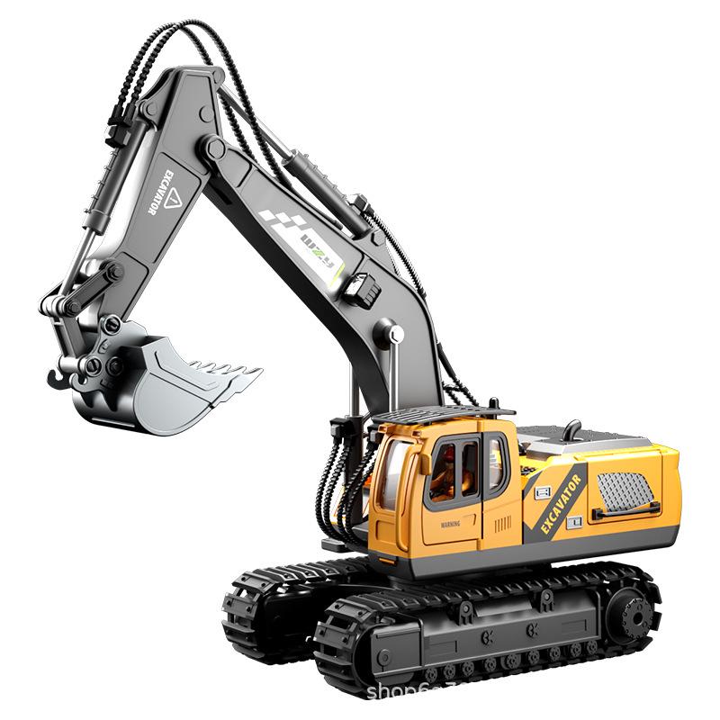 Rechargeable Remote Control Alloy Excavator Backhoe Toy - Large, Multi-functional Engineering Vehicle for Boys
Rechargeable Remote Control Alloy Excavator Backhoe Toy - Large, Multi-functional Engineering Vehicle for Boys