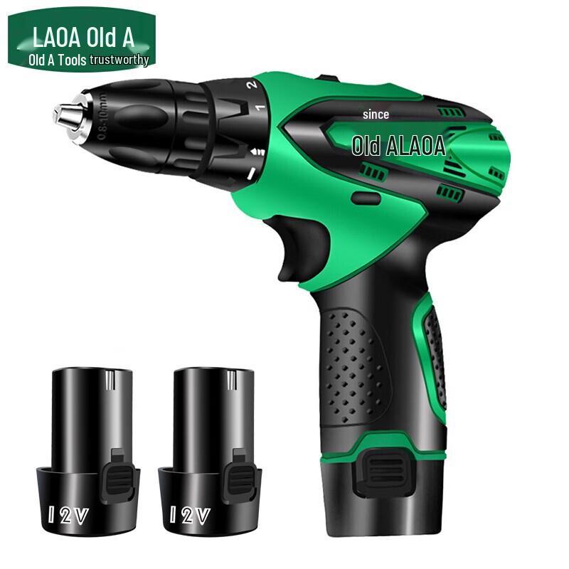 LAOA 12V Cordless Electric Drill/Screwdriver CN plug (adapter included)
LAOA 12V Cordless Electric Drill/Screwdriver CN plug (adapter included)