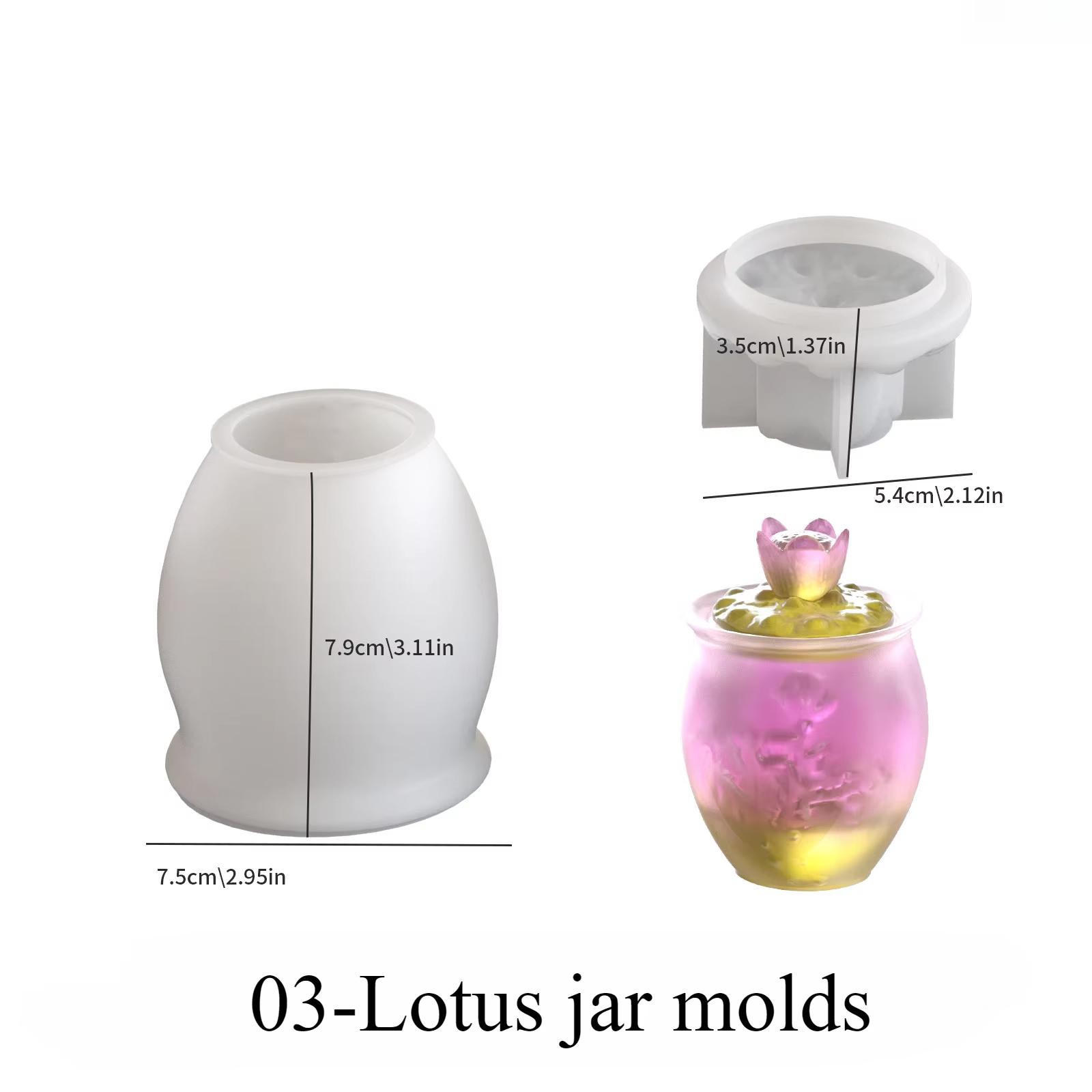 DIY Lotus Lamp Storage Can Silicone Mold Aromatherapy Candle Cup Gypsum Flower Pot Mold For Plaster Gypsum Making
DIY Lotus Lamp Storage Can Silicone Mold Aromatherapy Candle Cup Gypsum Flower Pot Mold For Plaster Gypsum Making