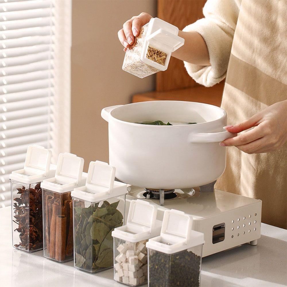 Plastic Food Fresh Storage Box Sealed Seasoning Jar Cabinet Drawers Organizer Refrigerator
Plastic Food Fresh Storage Box Sealed Seasoning Jar Cabinet Drawers Organizer Refrigerator