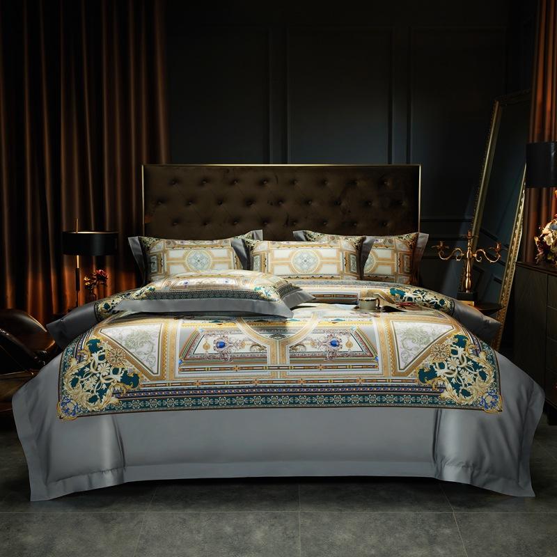 High 140 count long staple coton four piece set al coton digital printing four piece set Soft Nice Warm Durable 100*200cm Single
High 140 count long staple coton four piece set al coton digital printing four piece set Soft Nice Warm Durable 100*200cm Single