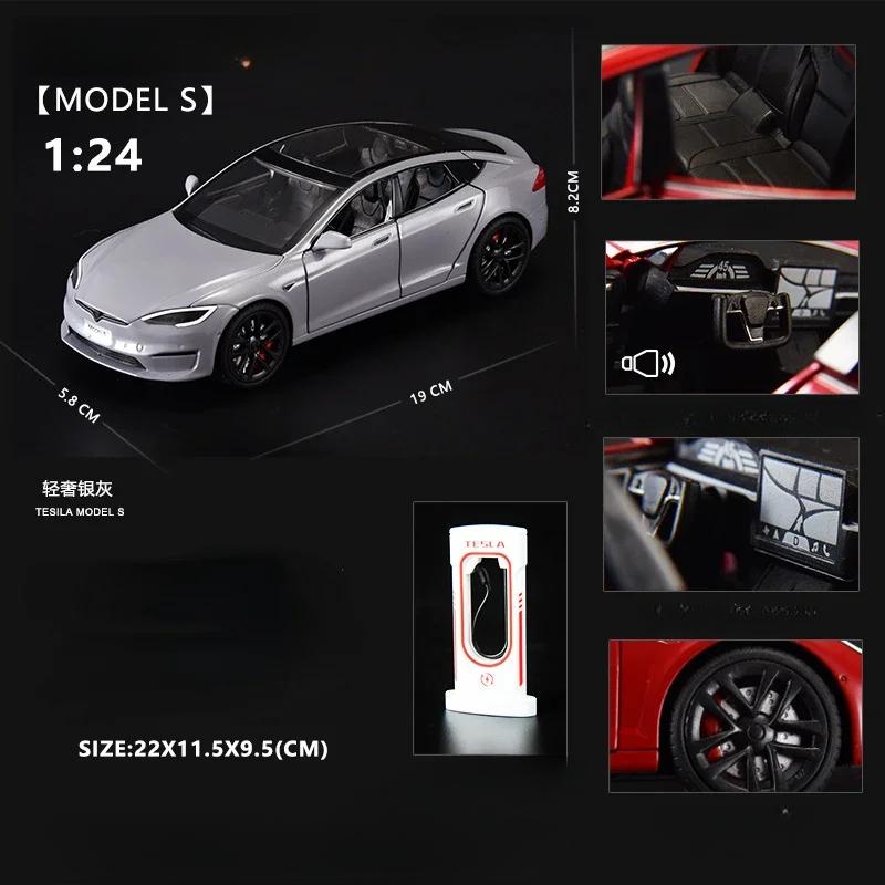 1:24 Миниатюры Tesla Model S Симуляция Сплав Металл Литье под Давлением Модель Автомобиля Звук и Свет Автомобиль Игрушки для Детей Подарки для Парня C270 серый
1:24 Миниатюры Tesla Model S Симуляция Сплав Металл Литье под Давлением Модель Автомобиля Звук и Свет Автомобиль Игрушки для Детей Подарки для Парня C270 серый