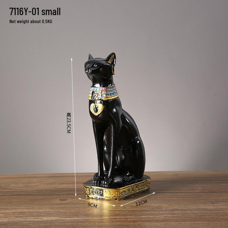 Egyptian Cat God Guardian Statue for Home & Garden Decor - Perfect Housewarming Gift
Egyptian Cat God Guardian Statue for Home & Garden Decor - Perfect Housewarming Gift