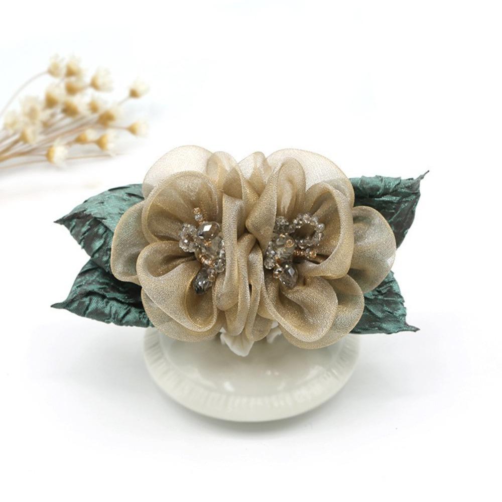 Floral Pattern Flower Hair Clip Breathable Mesh Spring Metal Women Hair Bun Cover Net with Bun Cover Elegant Bun Net Snood
Floral Pattern Flower Hair Clip Breathable Mesh Spring Metal Women Hair Bun Cover Net with Bun Cover Elegant Bun Net Snood