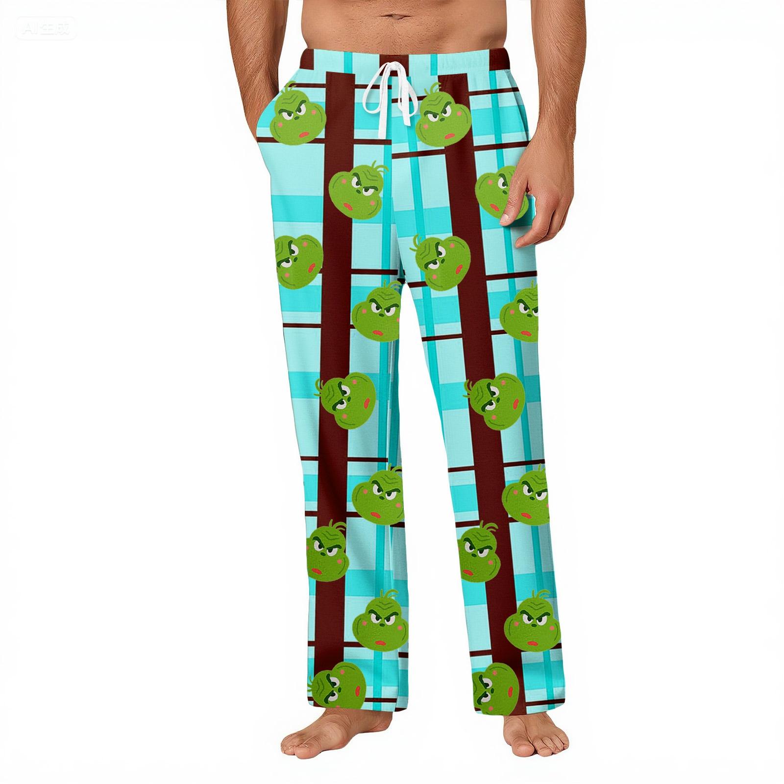 Мужские полосатые клетчатые повседневные брюки с карманами, домашние пижамные брюки XXL
Мужские полосатые клетчатые повседневные брюки с карманами, домашние пижамные брюки XXL