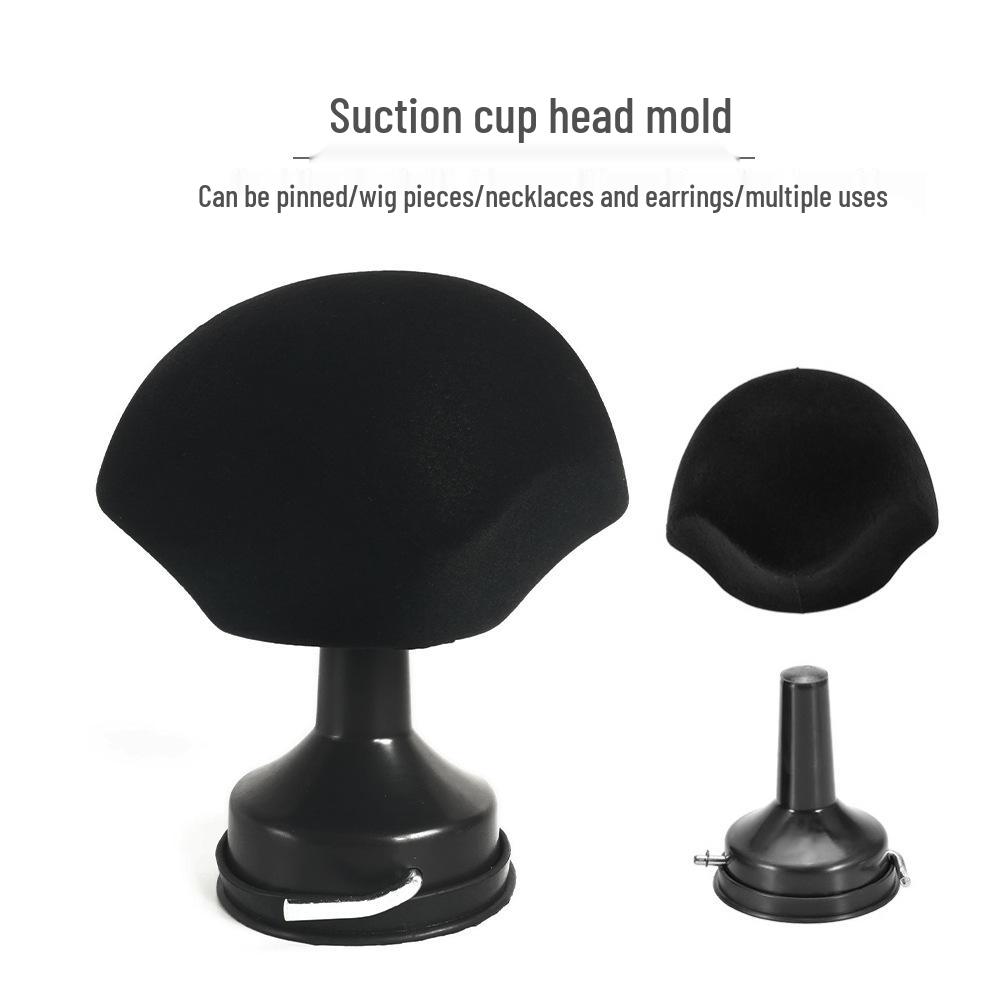 Wig Suction Cup Stand with Needle Insert for Hairstyling Display чёрный
Wig Suction Cup Stand with Needle Insert for Hairstyling Display чёрный