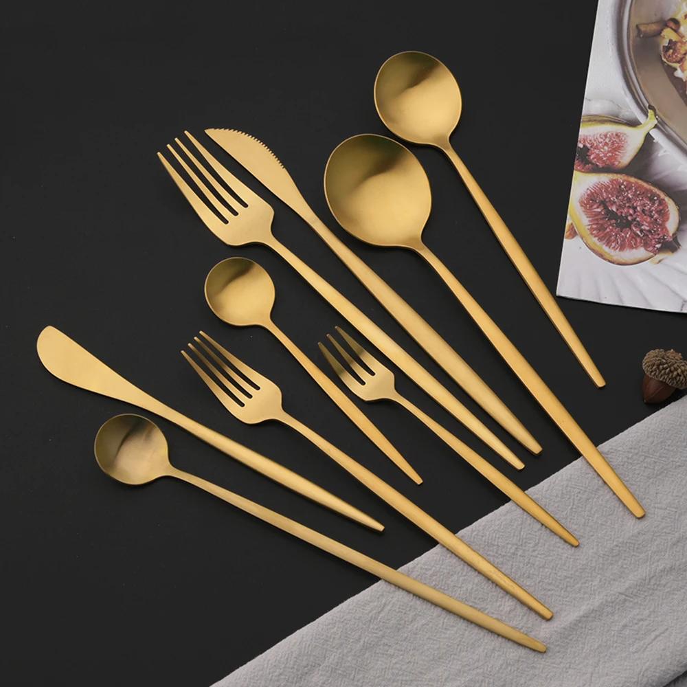 Набор столовых приборов Wstern Gold Matte из 6 предметов из нержавеющей стали, столовая посуда, столовые приборы, кухонный, для дома, набор десертных вилок, ложек, ножей, набор столовой посуды
Набор столовых приборов Wstern Gold Matte из 6 предметов из нержавеющей стали, столовая посуда, столовые приборы, кухонный, для дома, набор десертных вилок, ложек, ножей, набор столовой посуды