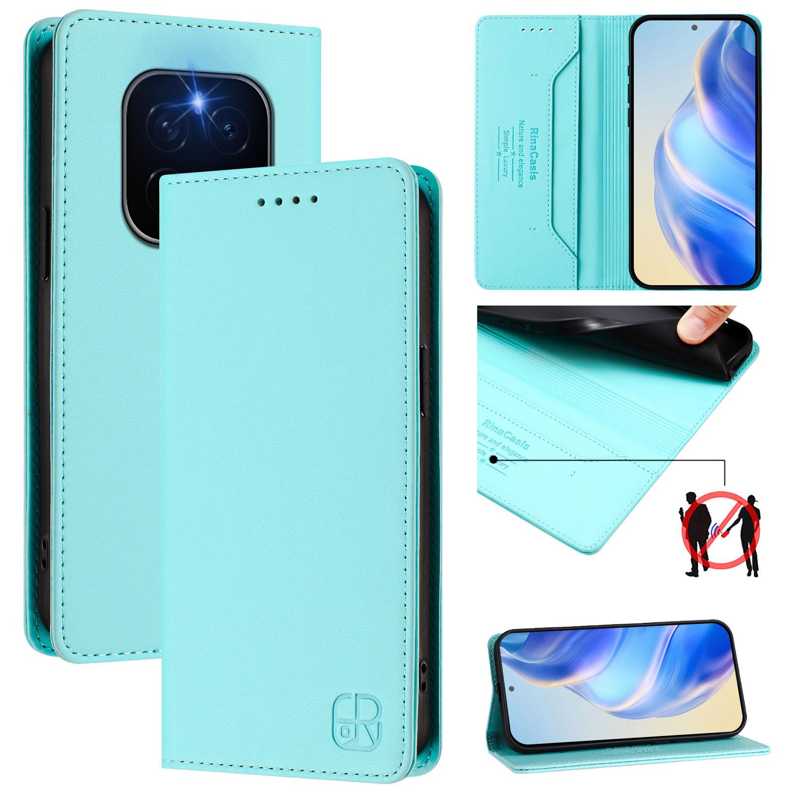 For Honor GT Pro Leather Case RINACASIS RC01 Phone Cover with RFID Blocking Wallet Stand Light Purple
For Honor GT Pro Leather Case RINACASIS RC01 Phone Cover with RFID Blocking Wallet Stand Light Purple
