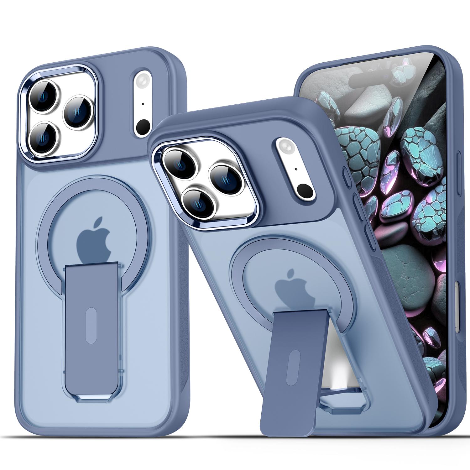 Luxury Fold Stand Holder Kickstand Case for iPhone 17 Air 16 E 15 14 Plus 13 12 11 Pro Max For Magsafe Wireless Charging Cover For iPhone 17Pro Max темно-синього кольору
Luxury Fold Stand Holder Kickstand Case for iPhone 17 Air 16 E 15 14 Plus 13 12 11 Pro Max For Magsafe Wireless Charging Cover For iPhone 17Pro Max темно-синього кольору