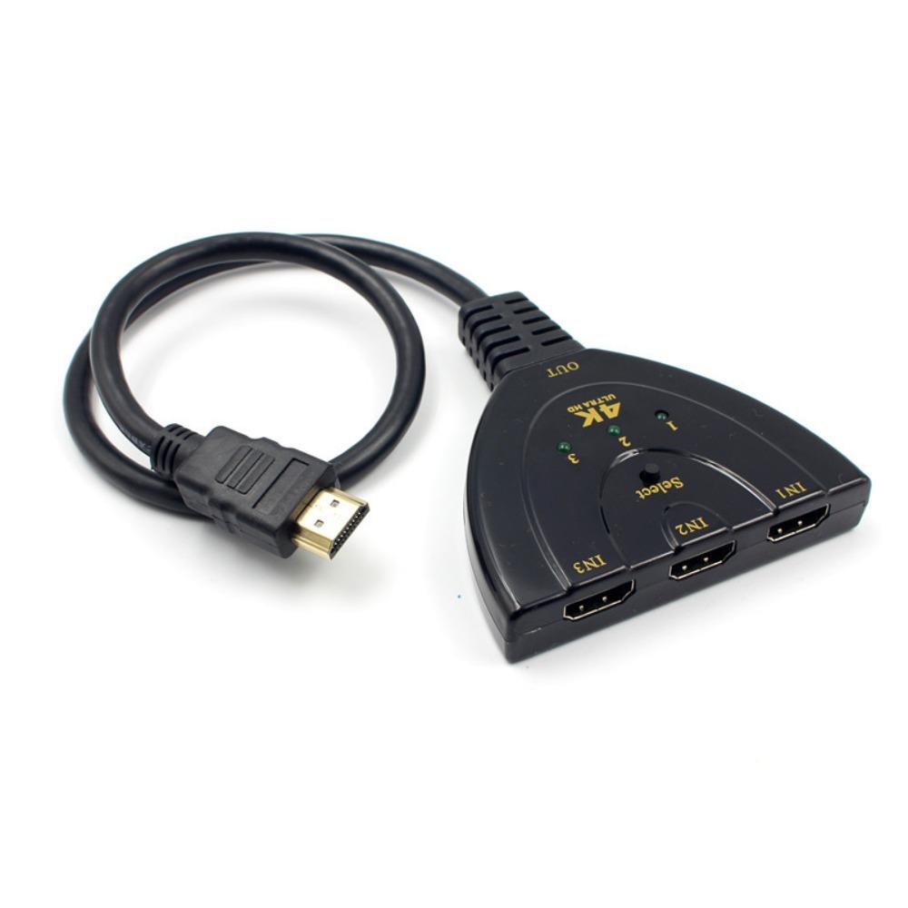 HD Mini 3-портовый HDMI-совместимый переключатель HDMI-переключатель 3 в 1 для ПК/компьютера/проектора
HD Mini 3-портовый HDMI-совместимый переключатель HDMI-переключатель 3 в 1 для ПК/компьютера/проектора