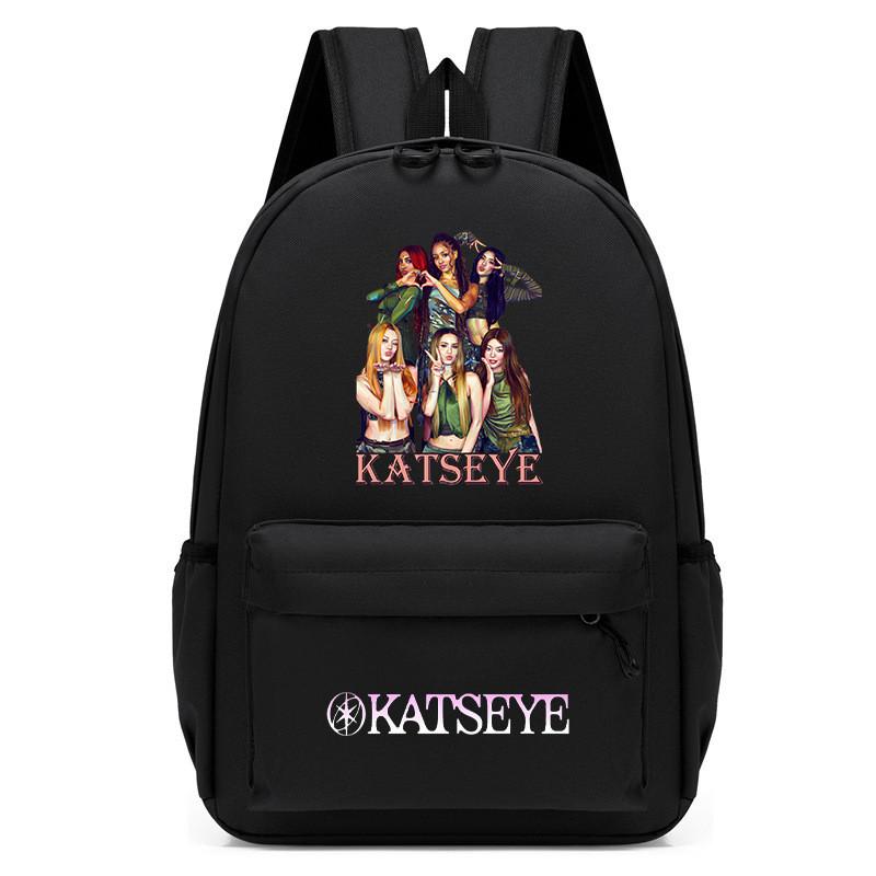 60123-15 Pop Stars KATSEYE Printed Backpack Student School Waterproof Bag
60123-15 Pop Stars KATSEYE Printed Backpack Student School Waterproof Bag