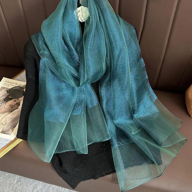 Autumn And Winter New Simulation Silk Double Layer Scarf Shawl Elegant And Elegant Temperament Mom S Women S Long 170-70cm
Autumn And Winter New Simulation Silk Double Layer Scarf Shawl Elegant And Elegant Temperament Mom S Women S Long 170-70cm