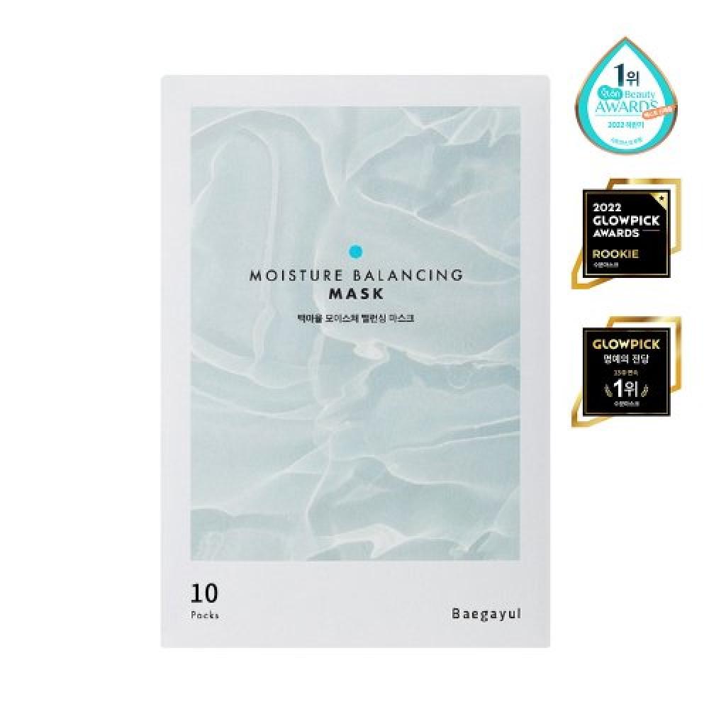 Baegayul Moisture Balancing Mask 10 Sheets none
Baegayul Moisture Balancing Mask 10 Sheets none