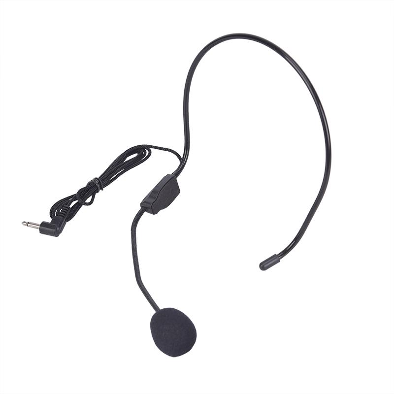 Portable Headset Microphone Wired 3.5mm Moving Coil Earphone Dynamic Jack Mic For Loudspeaker Tour Guide Teaching Lecture чорний
Portable Headset Microphone Wired 3.5mm Moving Coil Earphone Dynamic Jack Mic For Loudspeaker Tour Guide Teaching Lecture чорний