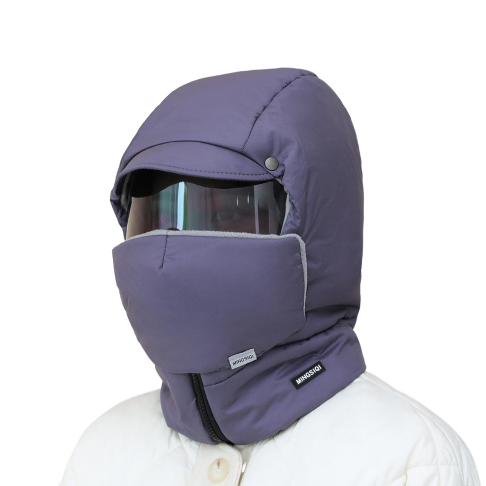 -0℃ Cycling Hat Winter Ski Cap Windproof Unisex Hooded Hat Full Cover Warm with Glasses Motorcycle Face Mask for Outdoor Riding білий
-0℃ Cycling Hat Winter Ski Cap Windproof Unisex Hooded Hat Full Cover Warm with Glasses Motorcycle Face Mask for Outdoor Riding білий