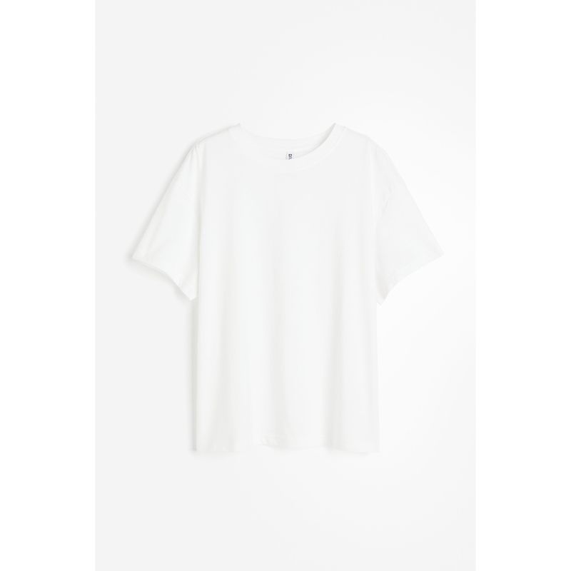 HM Women s T-shirt Autumn Simplicity Drop Shoulder Large Profile T-shirt 1212700 White 165/96A
HM Women s T-shirt Autumn Simplicity Drop Shoulder Large Profile T-shirt 1212700 White 165/96A