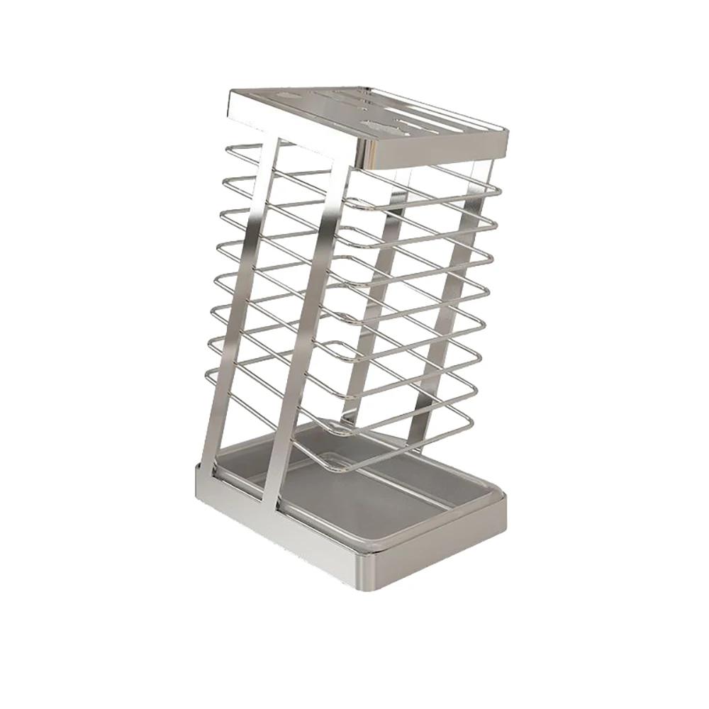 Stainless Steel Kitchen Knife Stand Tool Holder Large Capacity Knife Tool Storage Rack Household Utility Knife Holder Organizer серебряный
Stainless Steel Kitchen Knife Stand Tool Holder Large Capacity Knife Tool Storage Rack Household Utility Knife Holder Organizer серебряный