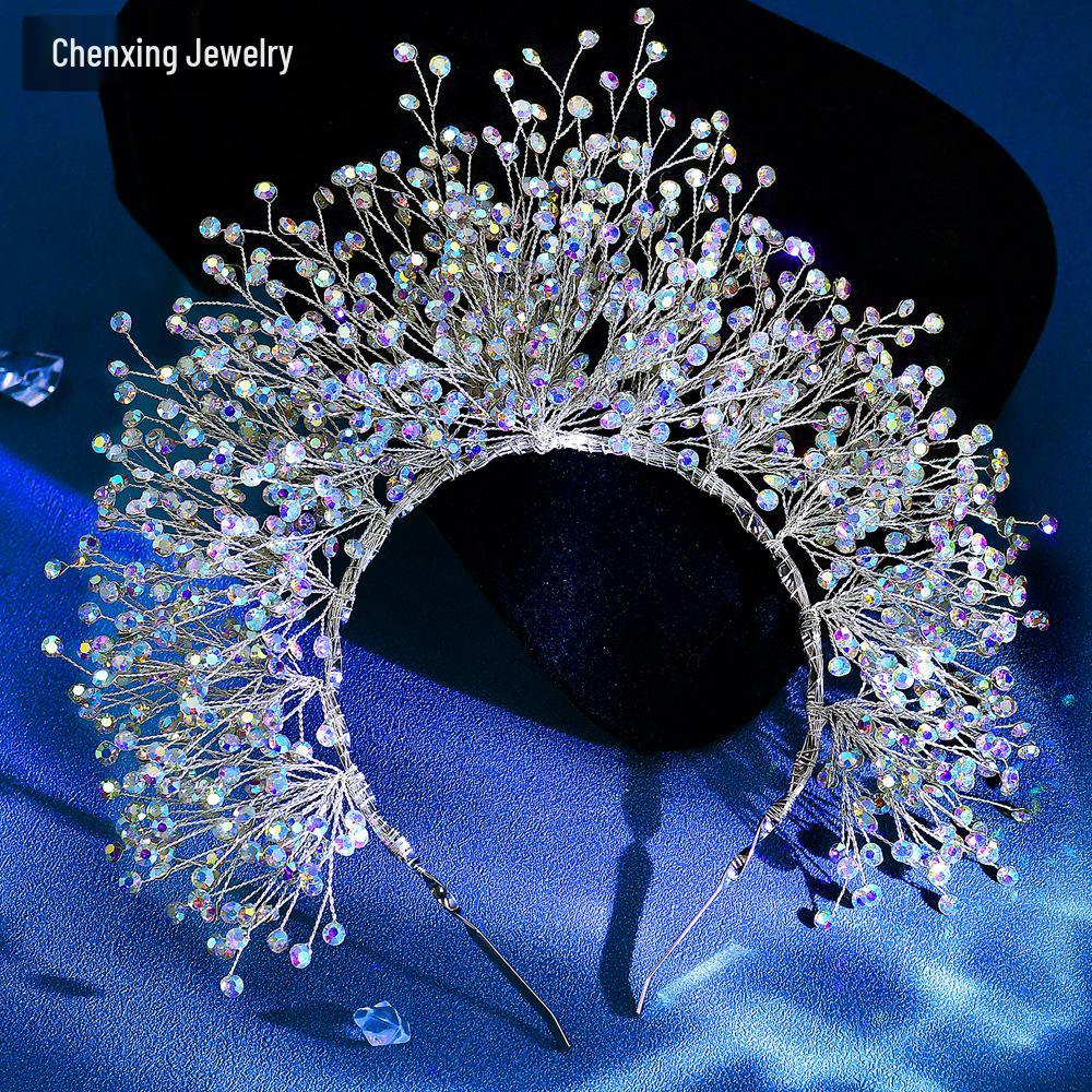 Chenxing Elegant Rhinestone Bridal Crown and Headband CX193
Chenxing Elegant Rhinestone Bridal Crown and Headband CX193