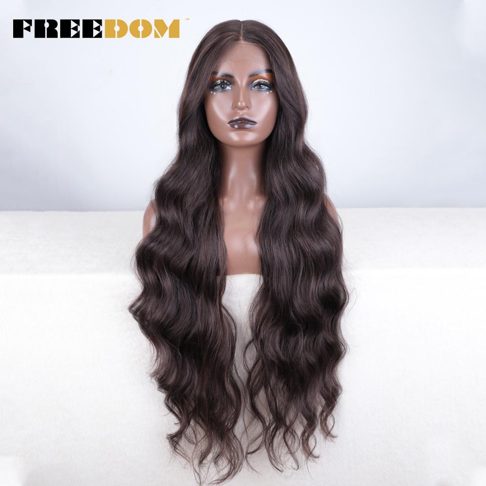 FREEDOM Synthetic Lace Front Wig 36 inch Body Wave Wigs For Women Ombre Blonde Ginger Highlight Wig Long Wavy Cosplay Wigs (as the picture,36inches)
FREEDOM Synthetic Lace Front Wig 36 inch Body Wave Wigs For Women Ombre Blonde Ginger Highlight Wig Long Wavy Cosplay Wigs (as the picture,36inches)