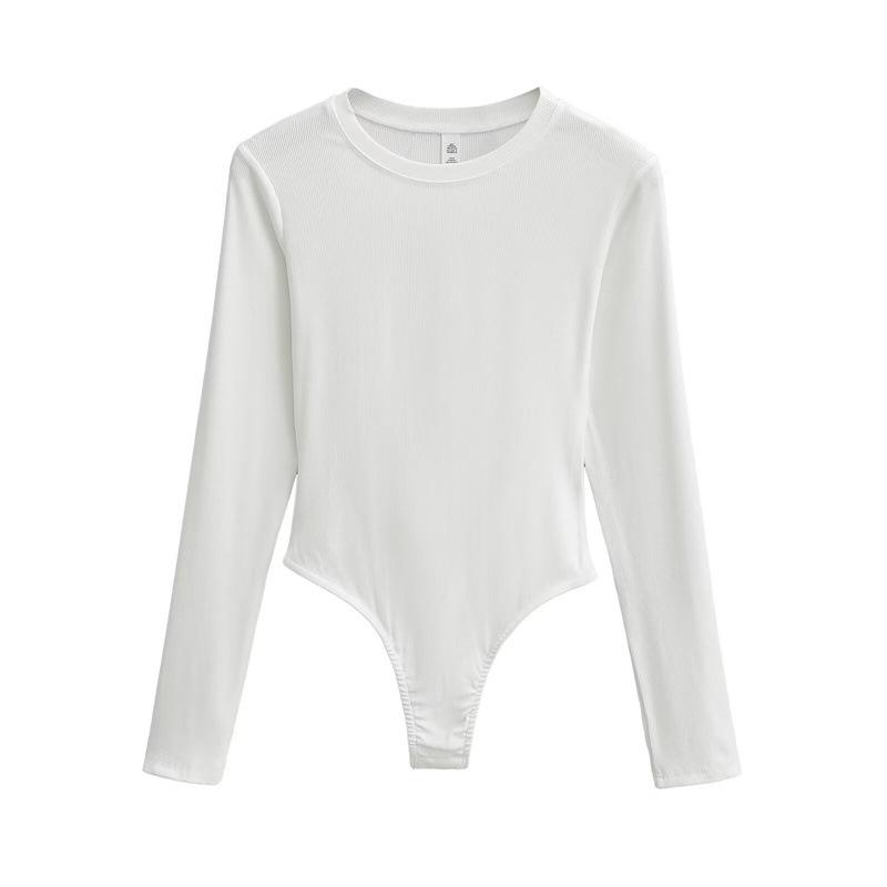 Korean Spicy Girl Slim Fit Long-Sleeve Bodysuit T-Shirt S
Korean Spicy Girl Slim Fit Long-Sleeve Bodysuit T-Shirt S