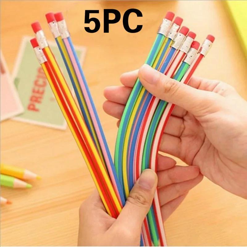 5pcs/lot random Creative stationery folding, constant bending, soft pencils, deformed pencils, elementary school gifts, prizes
5pcs/lot random Creative stationery folding, constant bending, soft pencils, deformed pencils, elementary school gifts, prizes