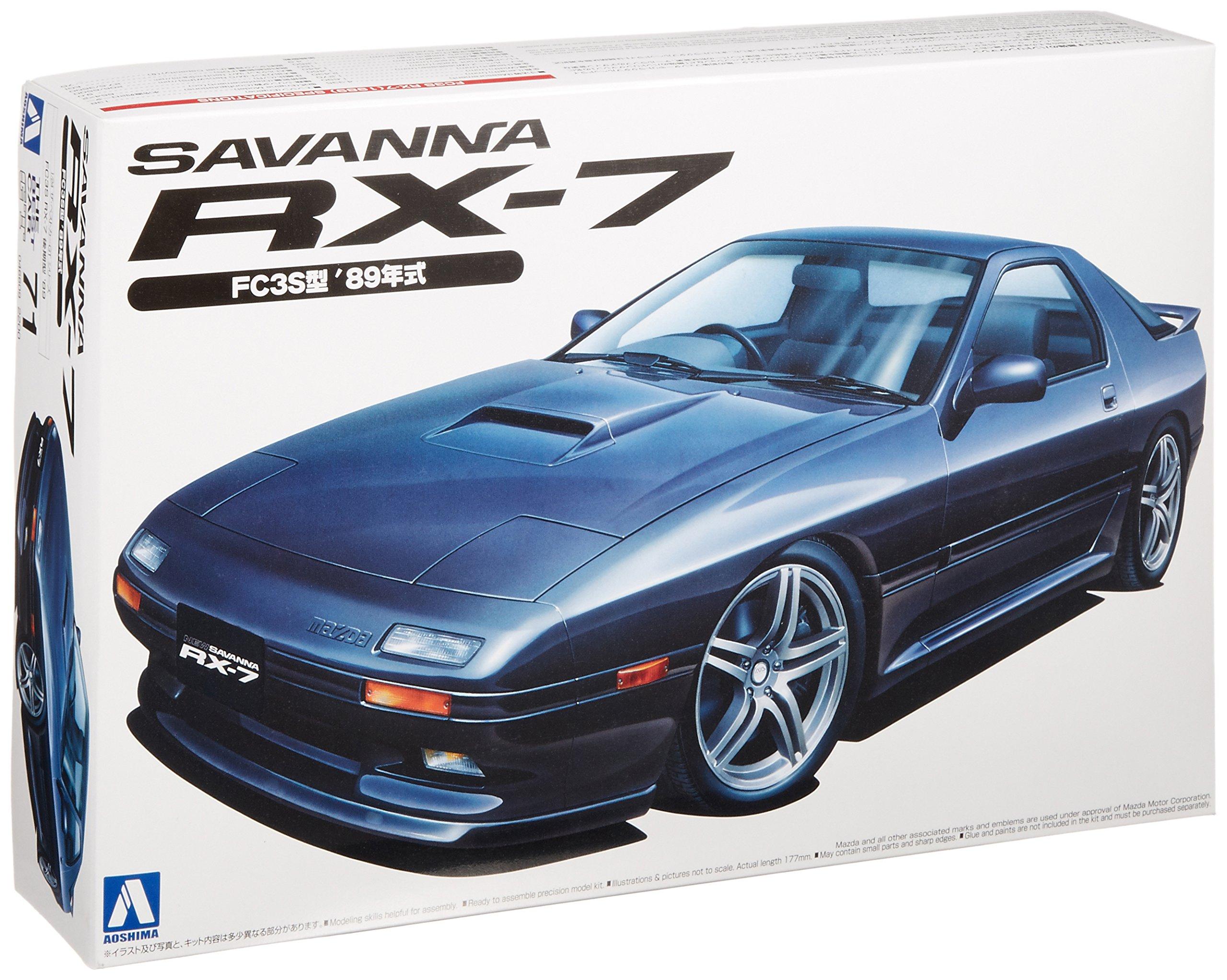 Aoshima Bunka Kyozai The Best Car GT Series Mazda FC3S Поздняя модель 1989 Пластиковая модель 1/24 №71 RX-7
Aoshima Bunka Kyozai The Best Car GT Series Mazda FC3S Поздняя модель 1989 Пластиковая модель 1/24 №71 RX-7
