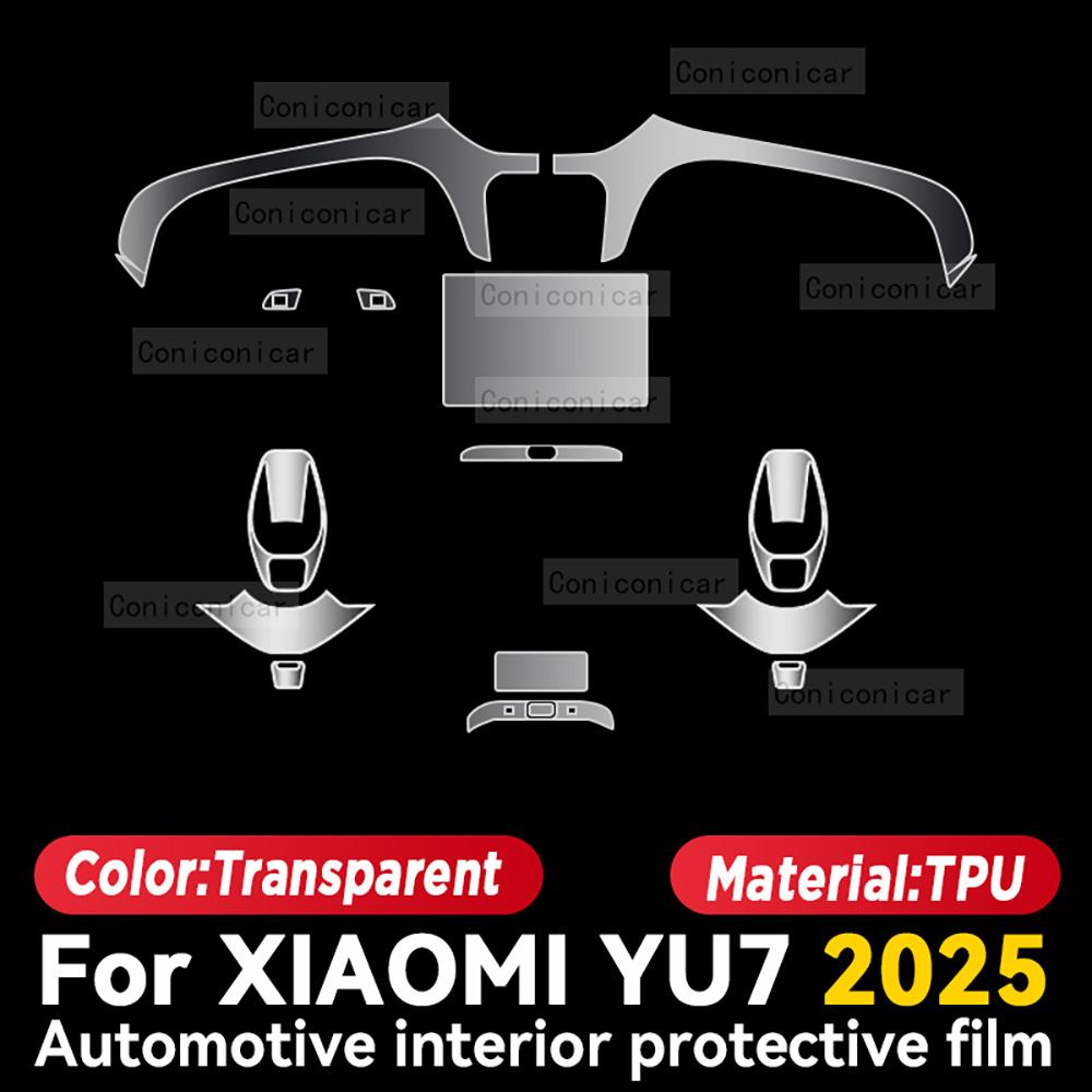 For XIAOMI YU7 2025 Car Interior Protection Anti-Scratch TPU Film trument Center Control Navigation Accessories A
For XIAOMI YU7 2025 Car Interior Protection Anti-Scratch TPU Film trument Center Control Navigation Accessories A