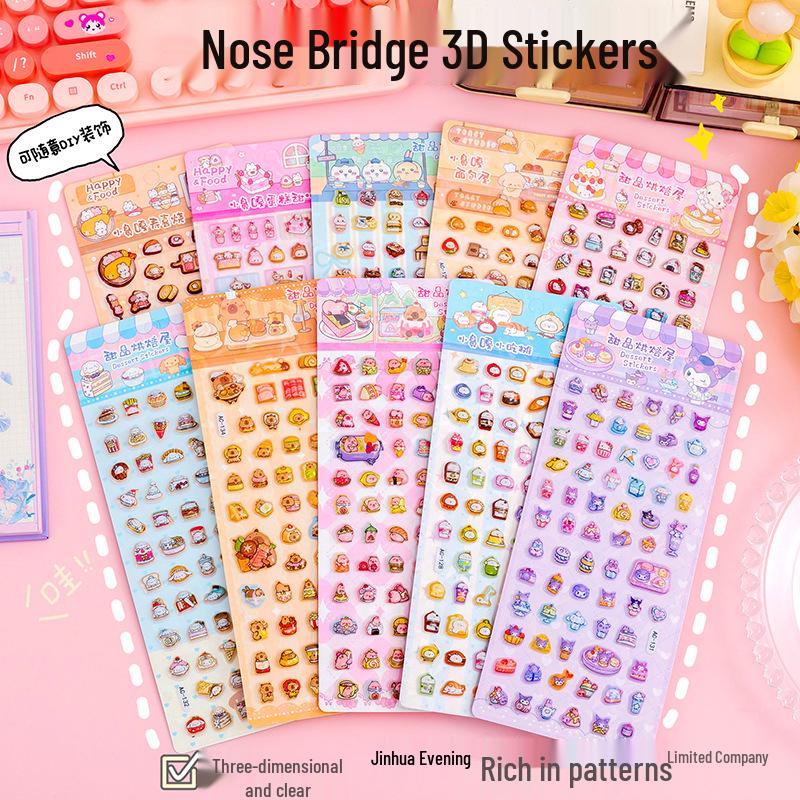Cartoon 3D Stickers for Kids - Creative Journal, Water Cup, Phone, DIY, and Stationery Decoration Stickers (Cute Designs)
Cartoon 3D Stickers for Kids - Creative Journal, Water Cup, Phone, DIY, and Stationery Decoration Stickers (Cute Designs)