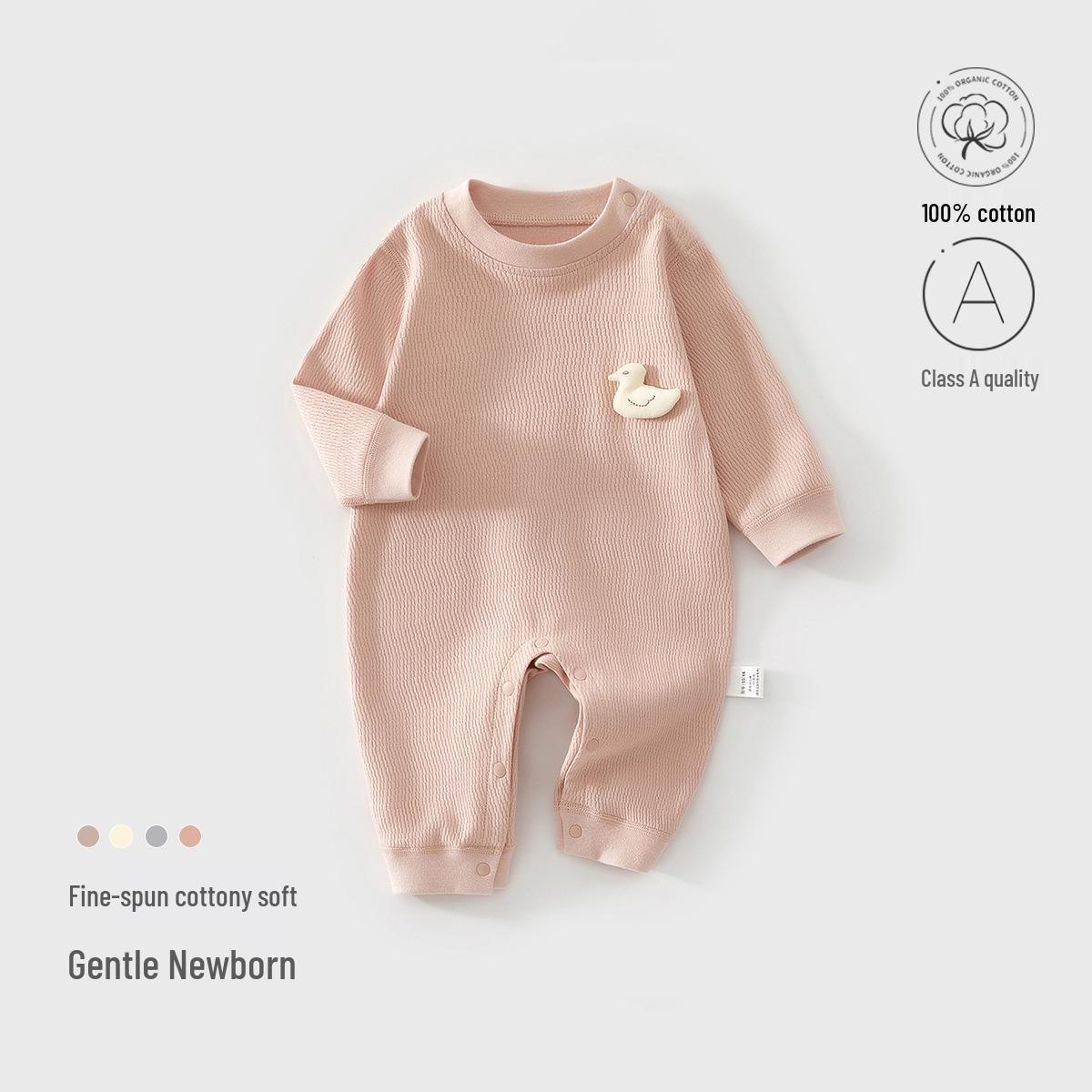 Хлопковый комбинезон для новорожденных класса А: Боди с длинным рукавом без костей для весны/осени с кнопками на плечах 66cm розовый
Хлопковый комбинезон для новорожденных класса А: Боди с длинным рукавом без костей для весны/осени с кнопками на плечах 66cm розовый