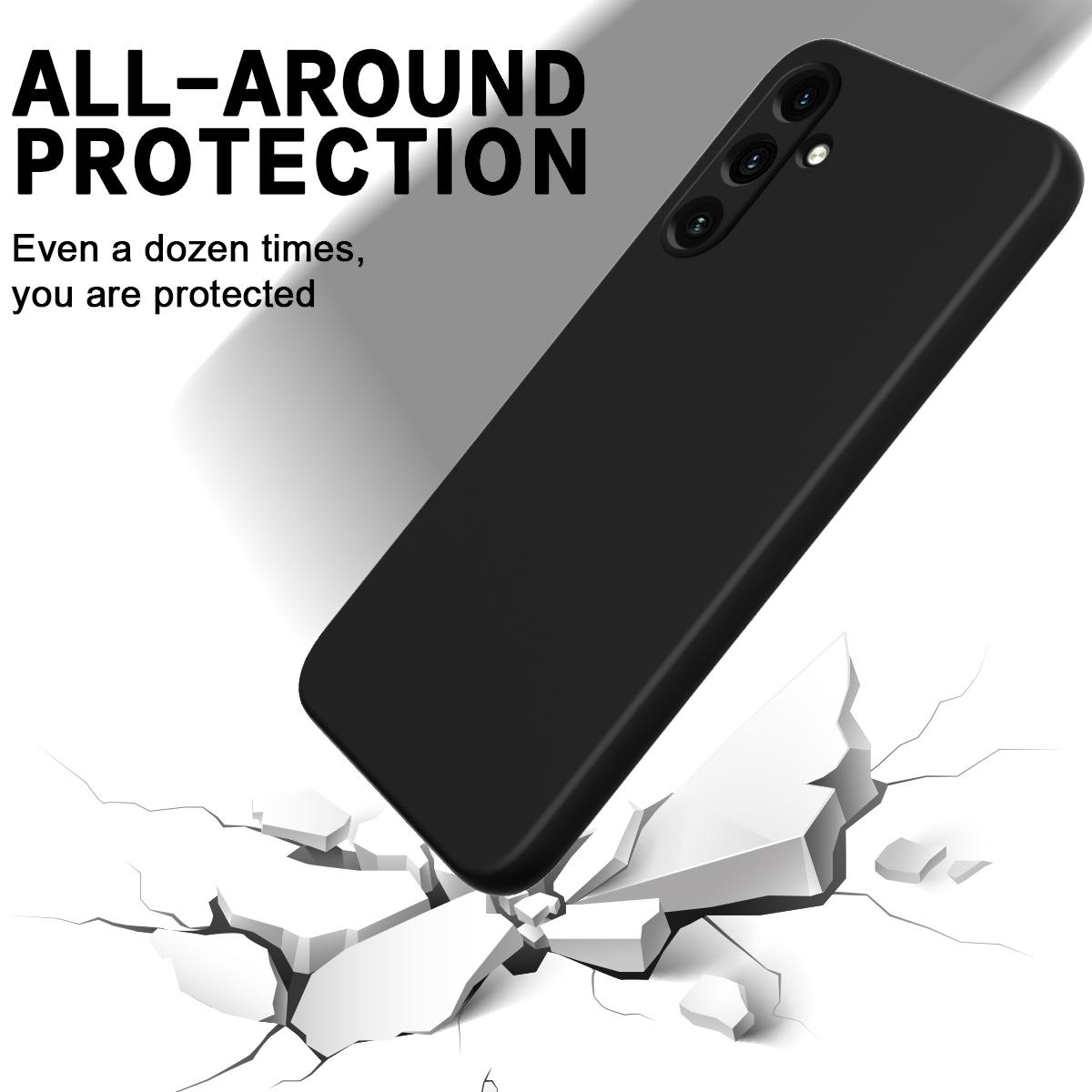 For Samsung Galaxy M15 5G/F15 5G Case Scratchproof Liquid Silicone Phone Cover with Wrist Strap Black
For Samsung Galaxy M15 5G/F15 5G Case Scratchproof Liquid Silicone Phone Cover with Wrist Strap Black