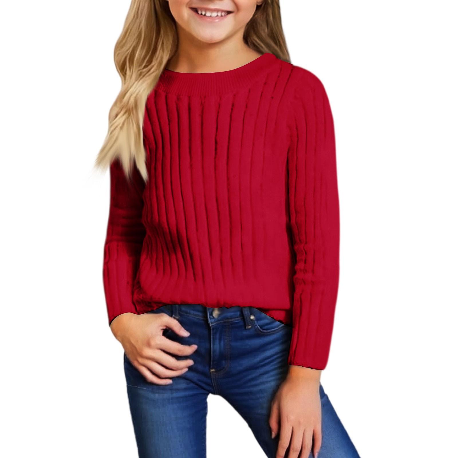 Children s Fashion Casual Round Neck Sweater Knitted Bottoming Top 120 красный
Children s Fashion Casual Round Neck Sweater Knitted Bottoming Top 120 красный