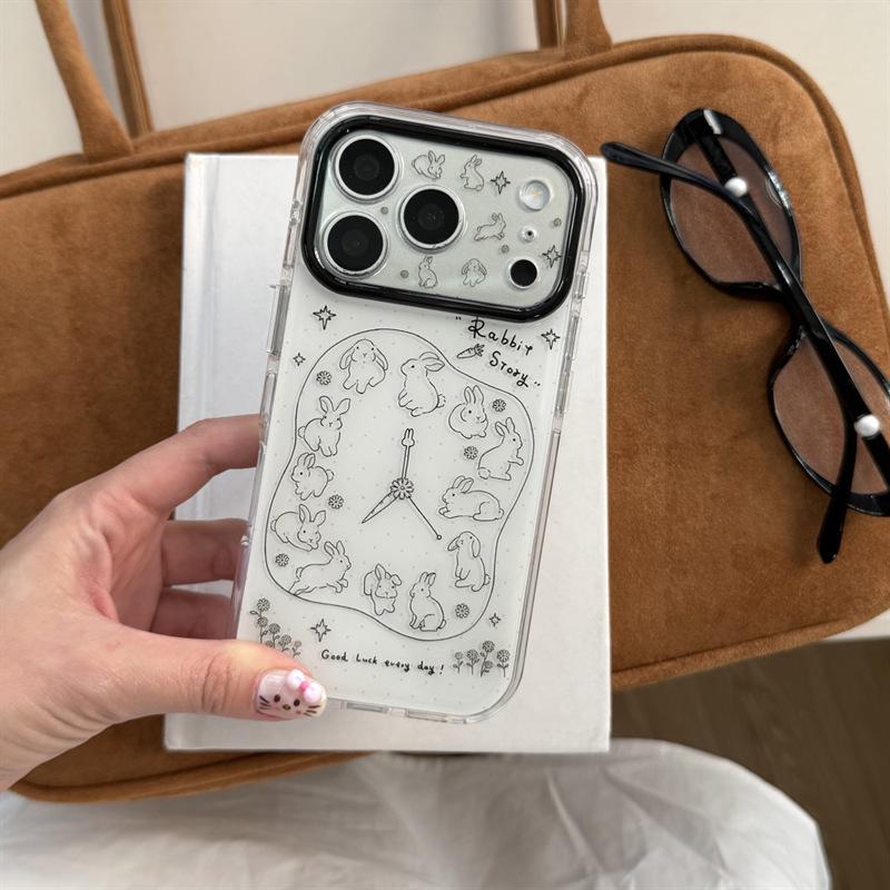 Cute Rabbit Hour Hand iPhone 17/16 ProMax/15 Pro Girly Phone Case iPhone 15 Pro Max
Cute Rabbit Hour Hand iPhone 17/16 ProMax/15 Pro Girly Phone Case iPhone 15 Pro Max