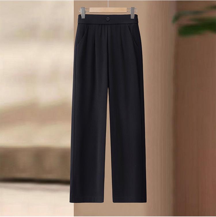 High-Waisted Loose Pants for Middle-Aged & Elderly Women - Spring/Summer 2026 Collection 4XL (135-150 jin) чорний
High-Waisted Loose Pants for Middle-Aged & Elderly Women - Spring/Summer 2026 Collection 4XL (135-150 jin) чорний