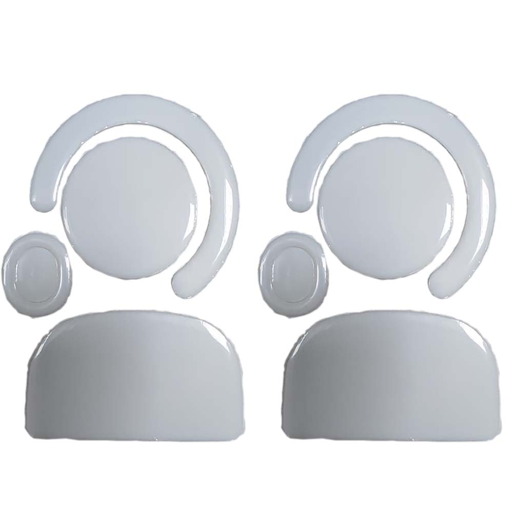 2 Pack Mouse Skates Feet For Logitech GPW2 Wireless White Rounded Edges
2 Pack Mouse Skates Feet For Logitech GPW2 Wireless White Rounded Edges