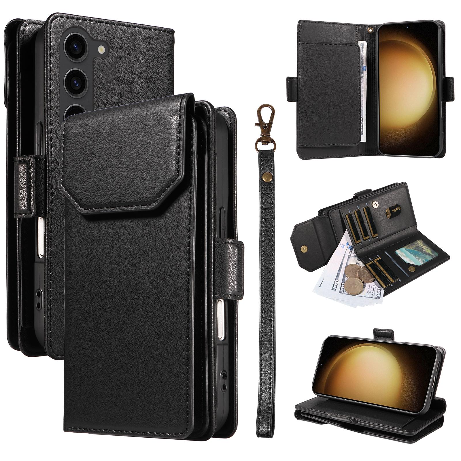 For Samsung Galaxy S23+ Case with Multi-Card Holder and Strap PU Leather Phone Cover Stand E
For Samsung Galaxy S23+ Case with Multi-Card Holder and Strap PU Leather Phone Cover Stand E
