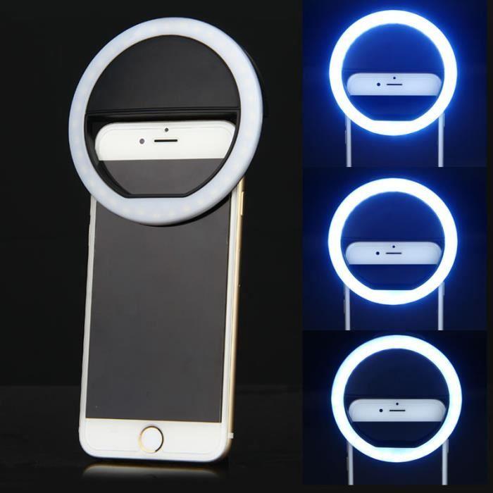 Anneau Flash LED Portable - Non spécifié - Noir - Idéal pour selfies - Matériaux PC + ABS - Compact et léger
Anneau Flash LED Portable - Non spécifié - Noir - Idéal pour selfies - Matériaux PC + ABS - Compact et léger