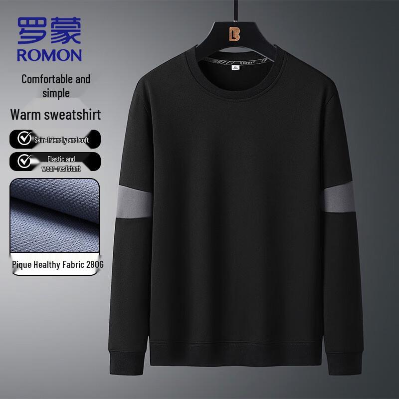 ROMON Men s Crew Neck Pullover Sweatshirt M
ROMON Men s Crew Neck Pullover Sweatshirt M