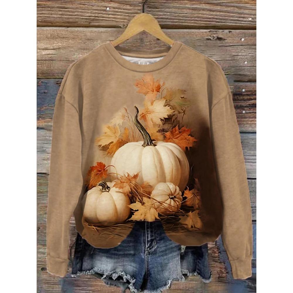 Жіноча толстовка з 3D-гарбузовим принтом на Хеллоуїн, повсякденна толстовка з круглим вирізом, жіноче потіння, осінь, зима, пальто, пуловер з літерами Sudadera XL
Жіноча толстовка з 3D-гарбузовим принтом на Хеллоуїн, повсякденна толстовка з круглим вирізом, жіноче потіння, осінь, зима, пальто, пуловер з літерами Sudadera XL