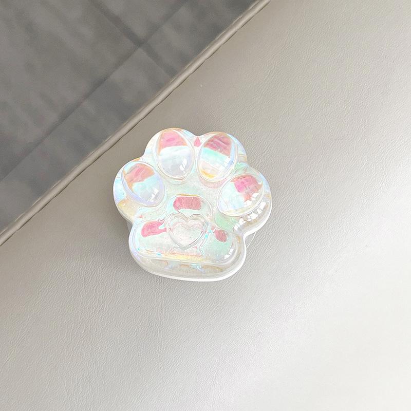 Colorful Laser Cat Claw Mobile Phone Airbag Bracket, Retractable Back Sticker, Women S Model Watching Drama Desktop Bracket
Colorful Laser Cat Claw Mobile Phone Airbag Bracket, Retractable Back Sticker, Women S Model Watching Drama Desktop Bracket