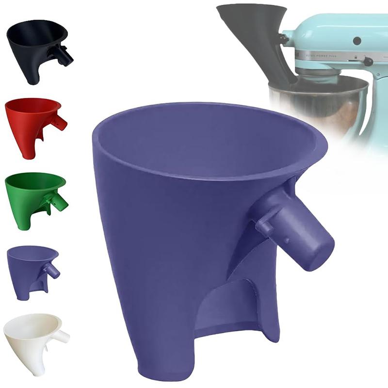 Мучная воронка, насадка для миксера Kitchen Aid Artisan Ksm150 с наклонной головкой, пластиковая воронка для порошка с диаметром для легкой высыпки
Мучная воронка, насадка для миксера Kitchen Aid Artisan Ksm150 с наклонной головкой, пластиковая воронка для порошка с диаметром для легкой высыпки