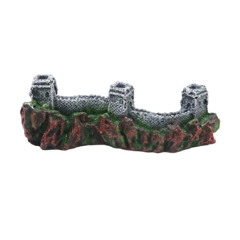 Great Walls Miniature Fish Tanks Ornaments Resins Aquariums Hide Decoration Enhances Underwater Environment 1
Great Walls Miniature Fish Tanks Ornaments Resins Aquariums Hide Decoration Enhances Underwater Environment 1