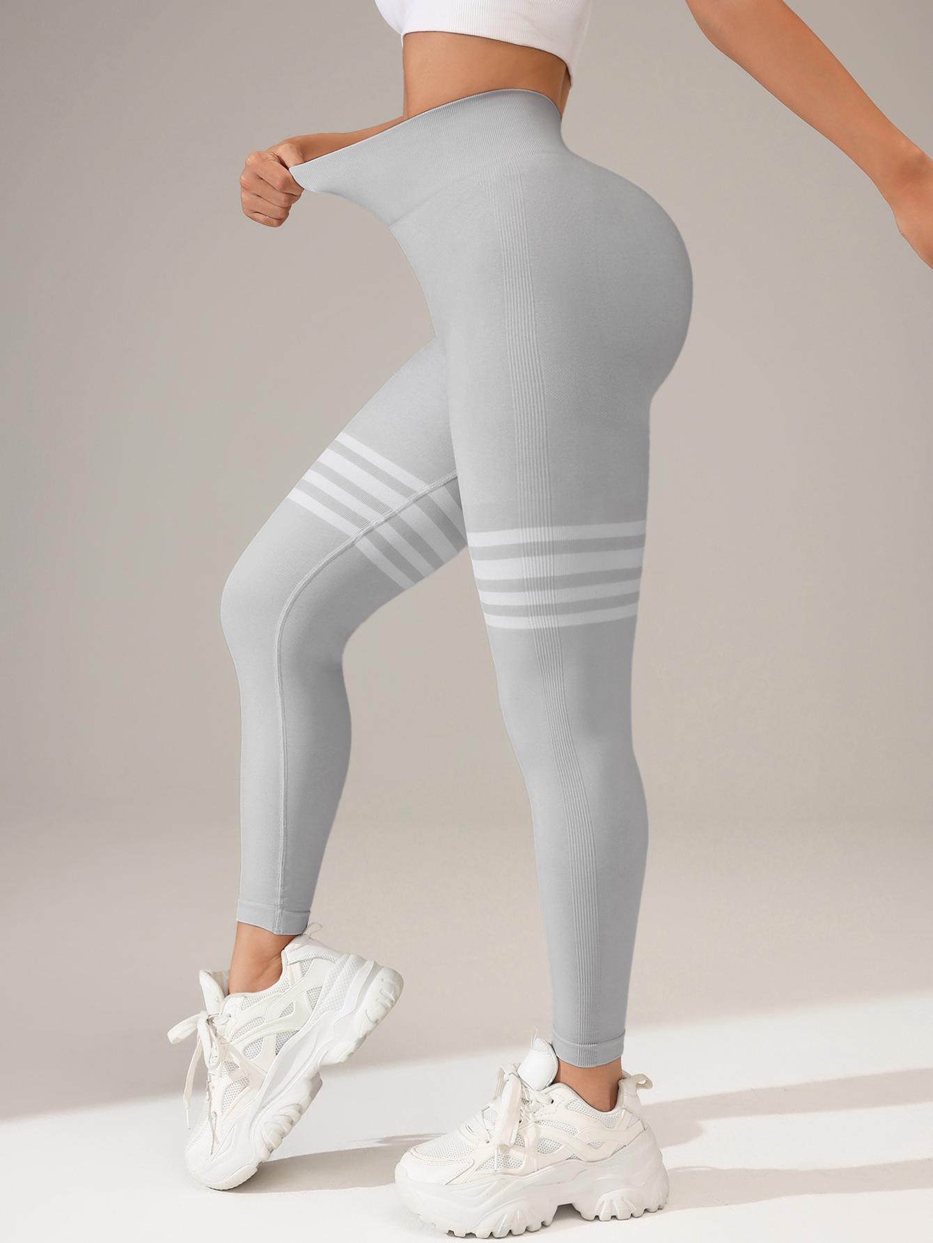 Women s High-Waist Striped Yoga Leggings - Quick-Dry, Hip-Lift for Outdoor Sports & Fitness Large
Women s High-Waist Striped Yoga Leggings - Quick-Dry, Hip-Lift for Outdoor Sports & Fitness Large